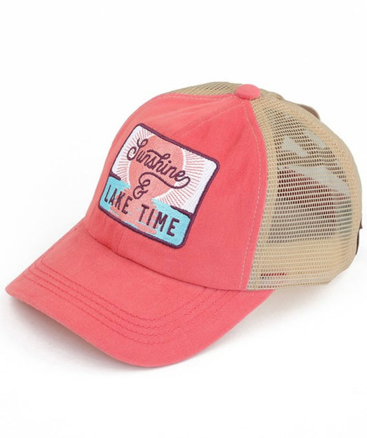 Sunshine & Lake Time CC Hat